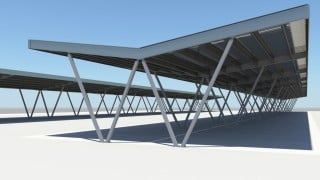 YZ-Solar Steel Carport System